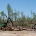 Signs of Tornado Recovery as Debris is Cleared