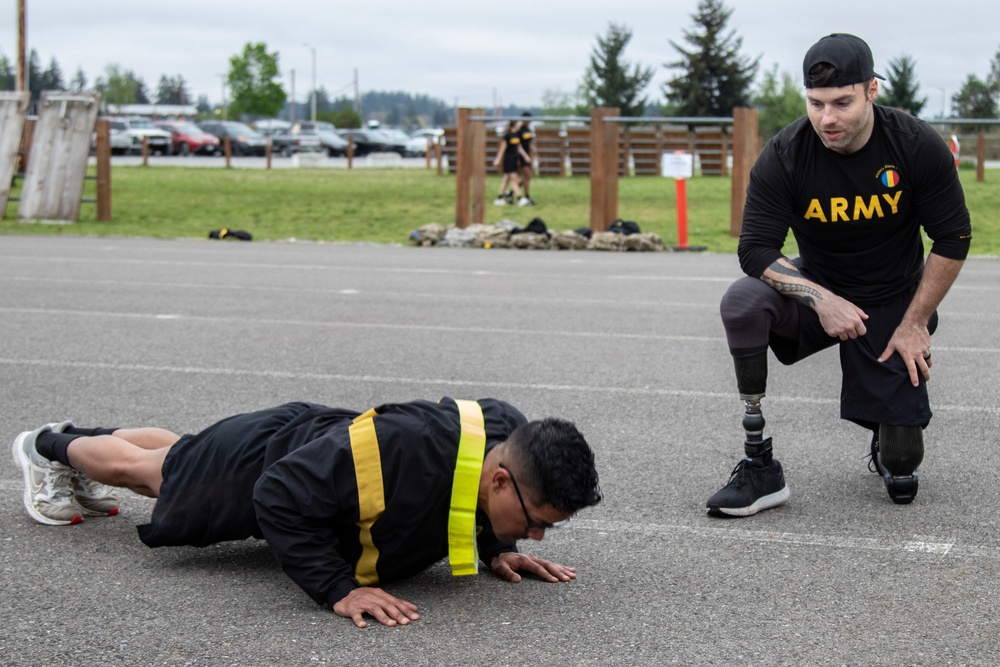 Journey Of An Optimist: J.P. Lane, Purple Heart recipient and motivational speaker, visits I Corps