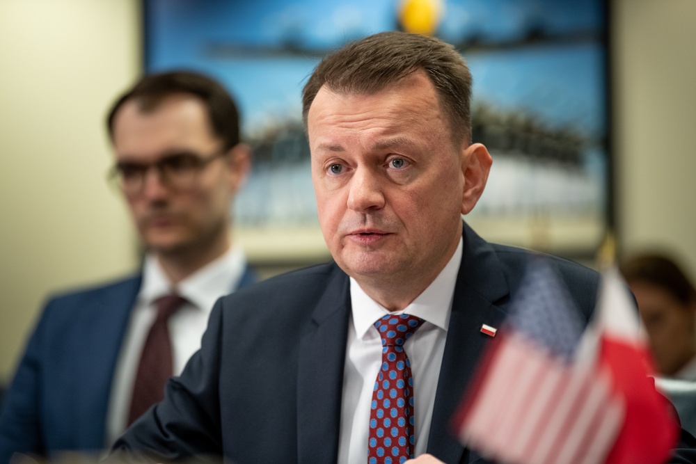 Secretary Austin hosts Polish Defense Minister Mariusz Błaszczak