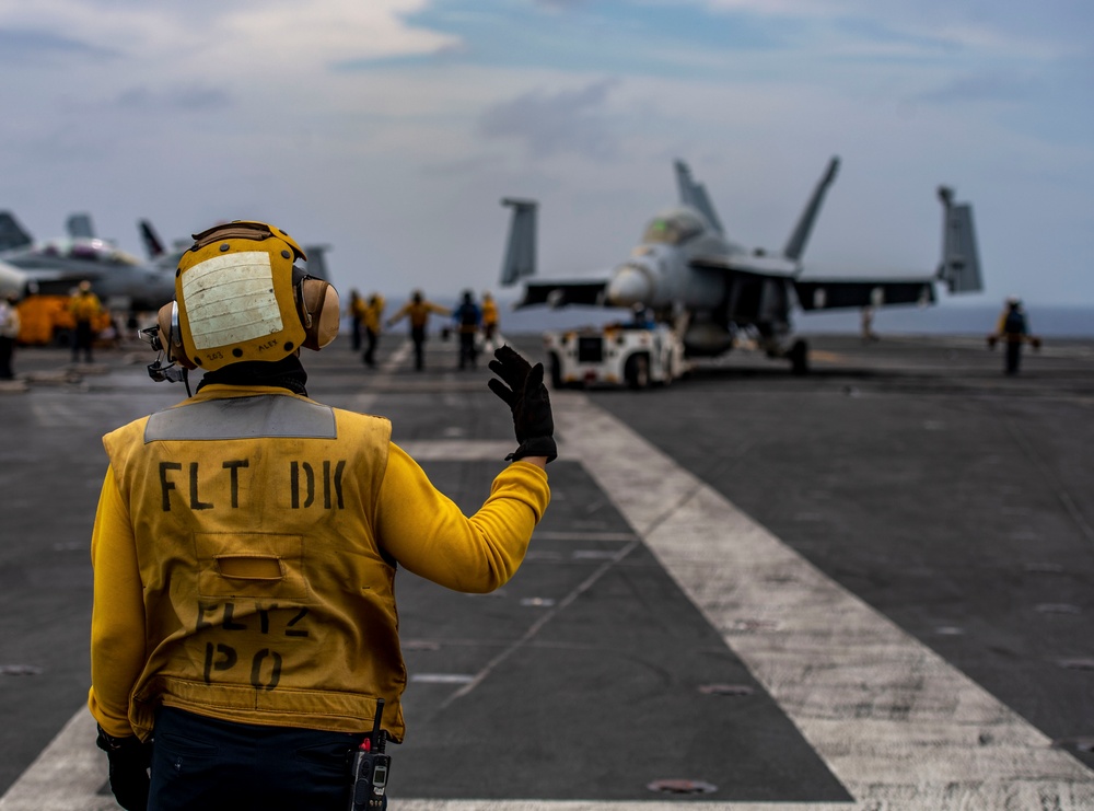 Nimitz Conducts Flight Operations