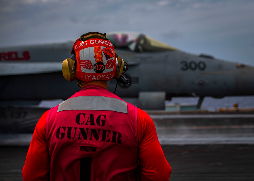 Nimitz Conducts Flight Ops