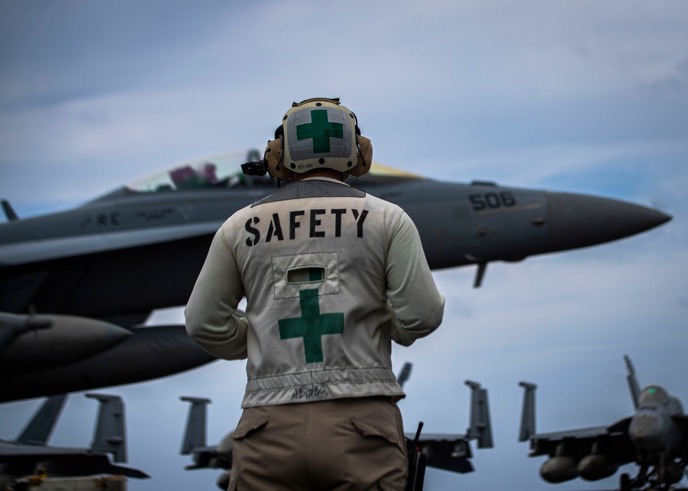 Nimitz Conducts Flight Ops