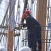 USCGC Eagle conducts man-overboard drill while underway