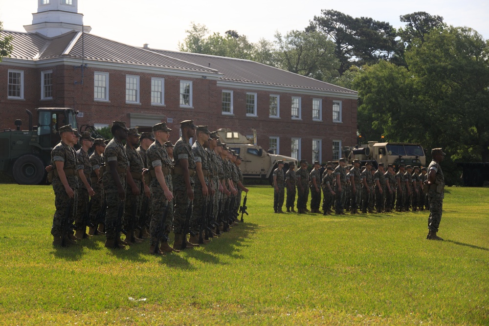 Combat Logistics Regiment 27 Change of Command