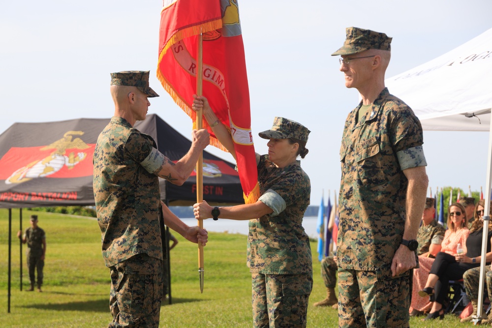 Combat Logistics Regiment 27 Change of Command