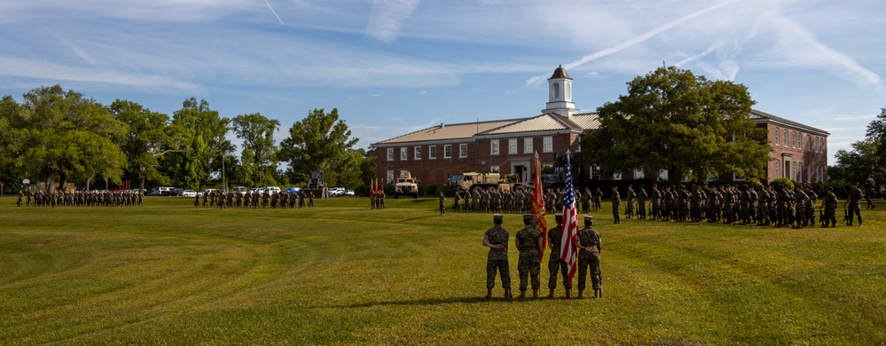 Combat Logistics Regiment 27 Change of Command