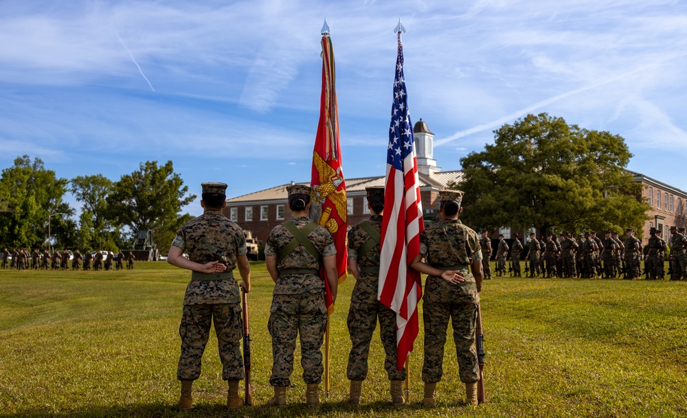 Combat Logistics Regiment 27 Change of Command