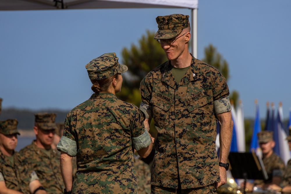 Combat Logistics Regiment 27 Change of Command