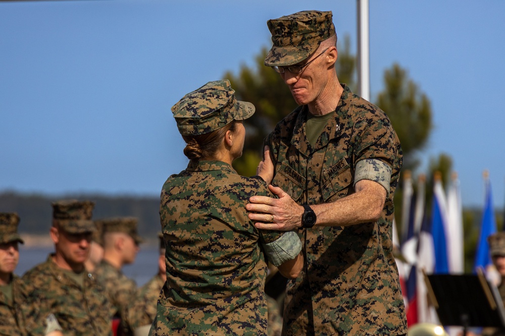 Combat Logistics Regiment 27 Change of Command