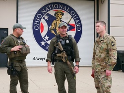 Ohio National Guard headquarters hosts exercise to test capabilities of civil first responders [Image 3 of 5]