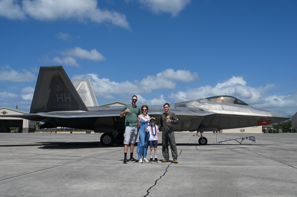 15th, 154th Wings host Make-A-Wish during JBPHH visit