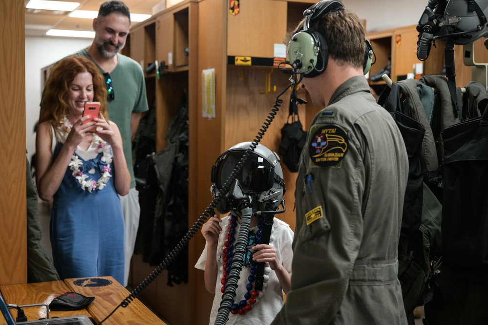 15th, 154th Wings host Make-A-Wish during JBPHH visit