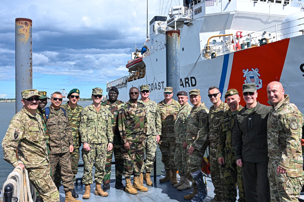 U.S. Coast Guard Atlantic Area hosts Joint Warfighting Advanced Studies Program students