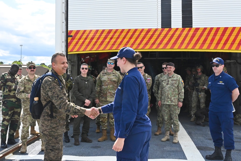 U.S. Coast Guard Atlantic Area hosts Joint Warfighting Advanced Studies Program students