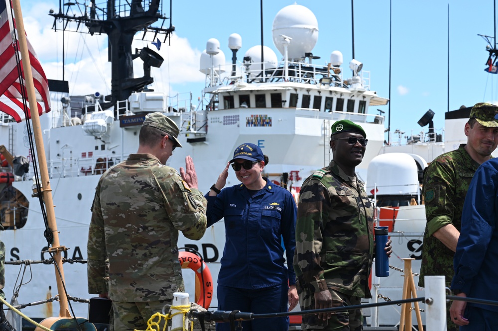 U.S. Coast Guard Atlantic Area hosts Joint Warfighting Advanced Studies Program students