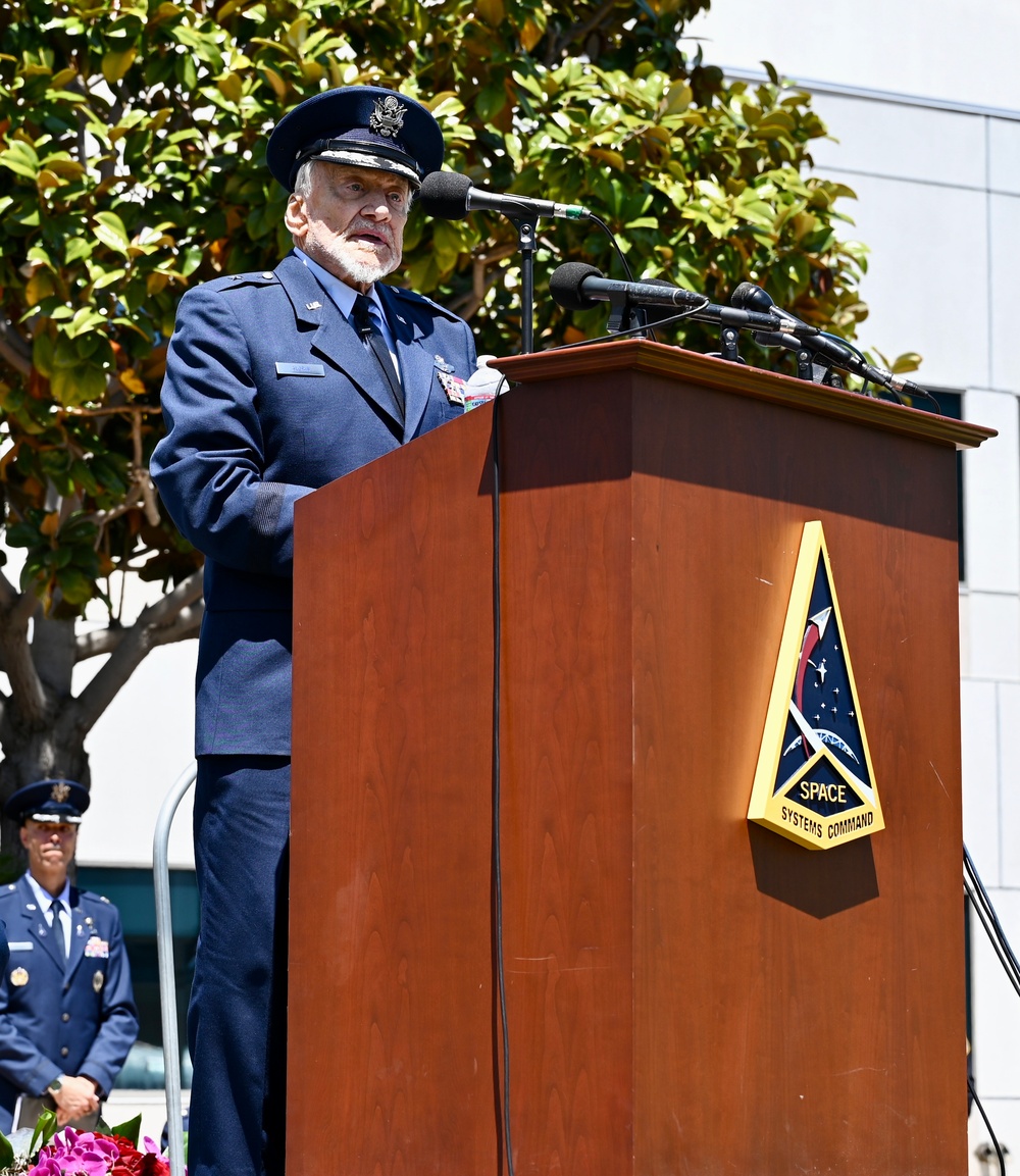 SSC Hosts Ceremony for Legendary Astronaut and Fighter Pilot Buzz Aldrin’s Honorary Appointment to Brigadier General