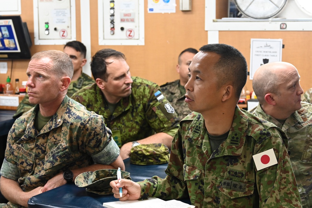 U.S. Coast Guard Atlantic Area hosts Joint Warfighting Advanced Studies Program students