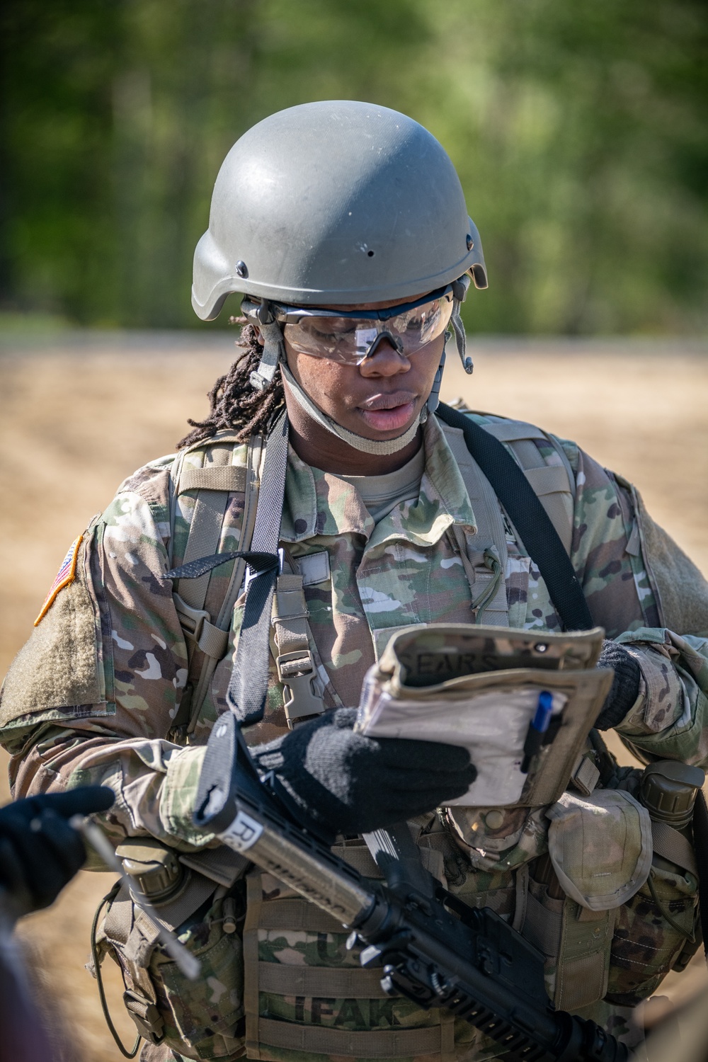 National Guard Bureau Region B Officer Candidates Conduct Phase II Training