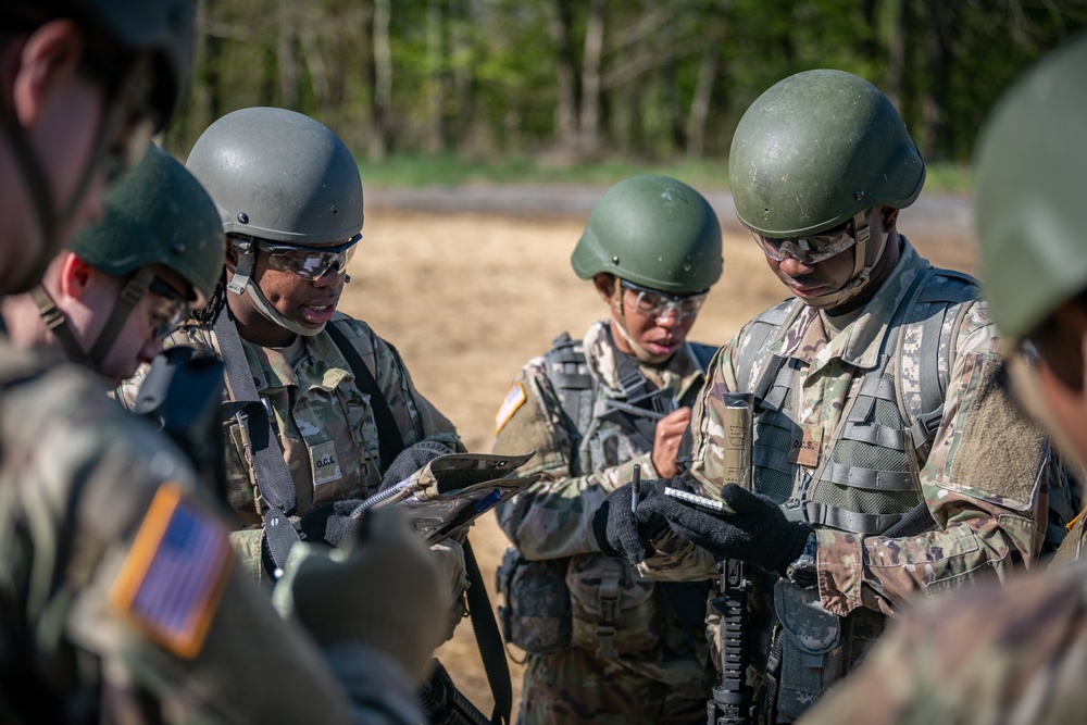 National Guard Bureau Region B Officer Candidates Conduct Phase II Training