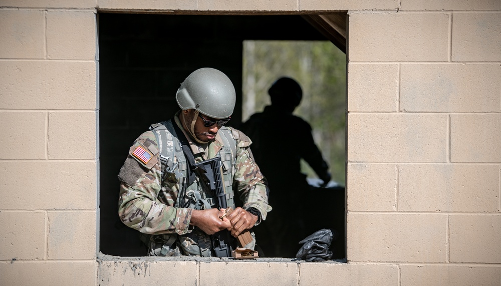 National Guard Bureau Region B Officer Candidates Conduct Phase II Training