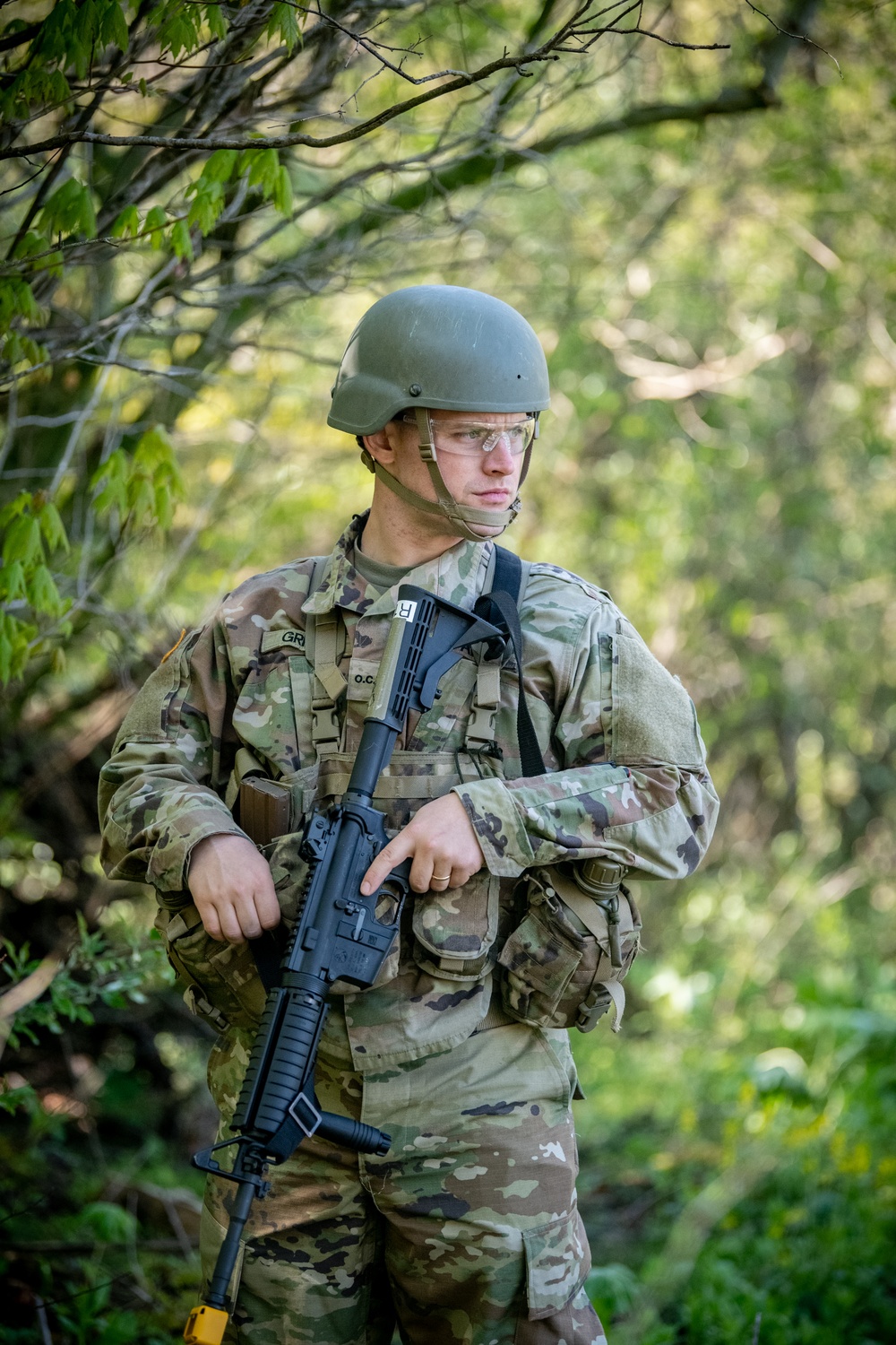 National Guard Bureau Region B Officer Candidates Conduct Phase II Training