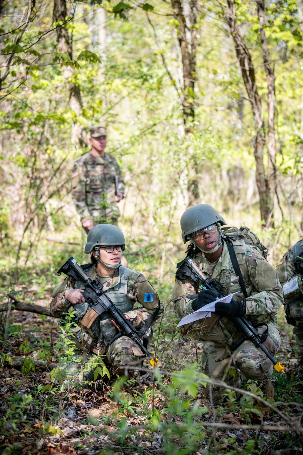 National Guard Bureau Region B Officer Candidates Conduct Phase II Training