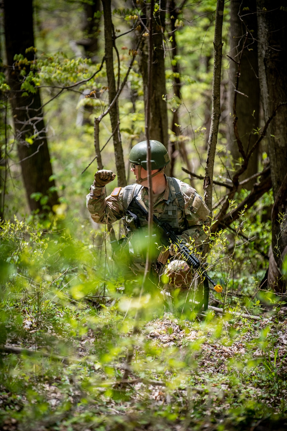 National Guard Bureau Region B Officer Candidates Conduct Phase II Training