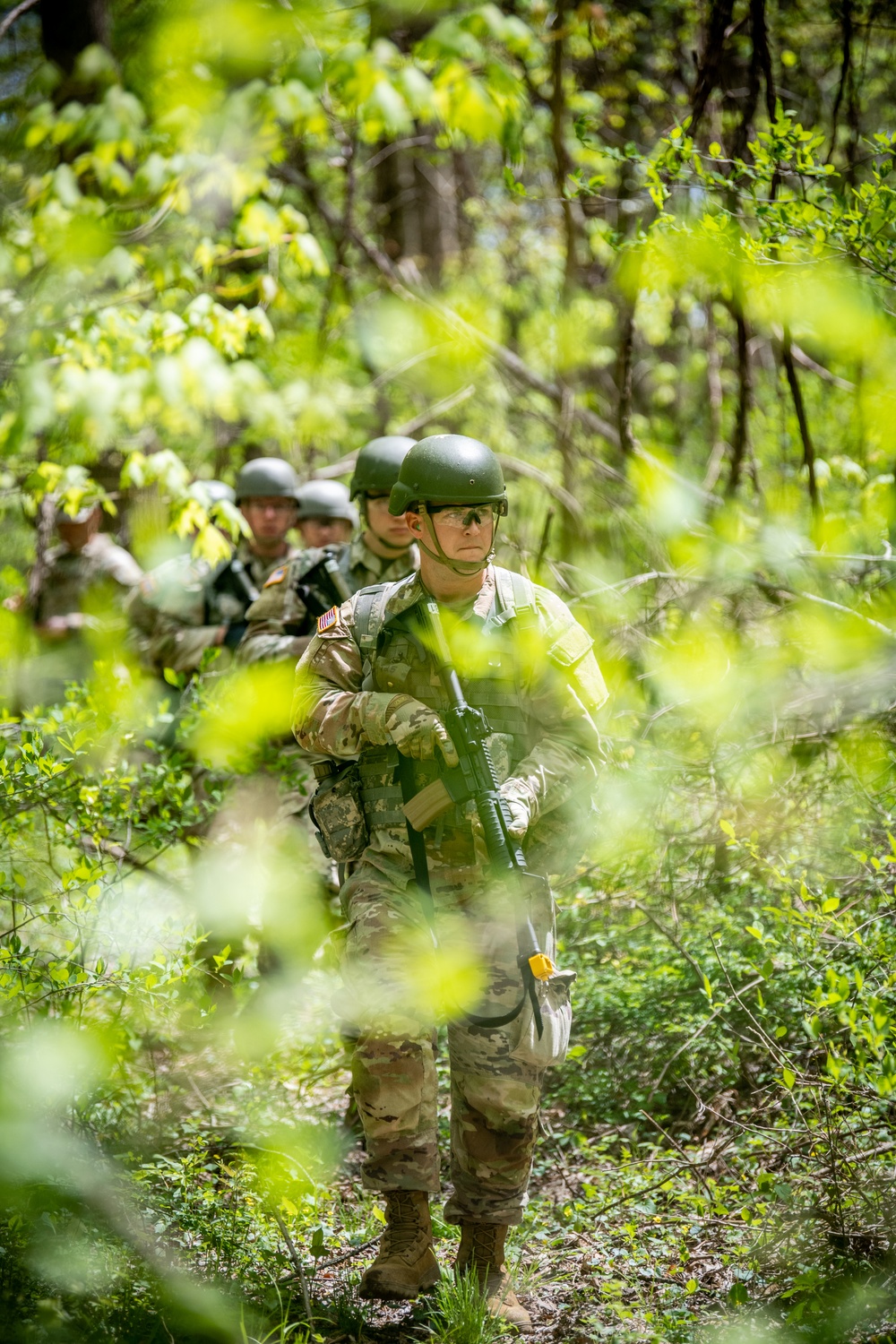 National Guard Bureau Region B Officer Candidates Conduct Phase II Training