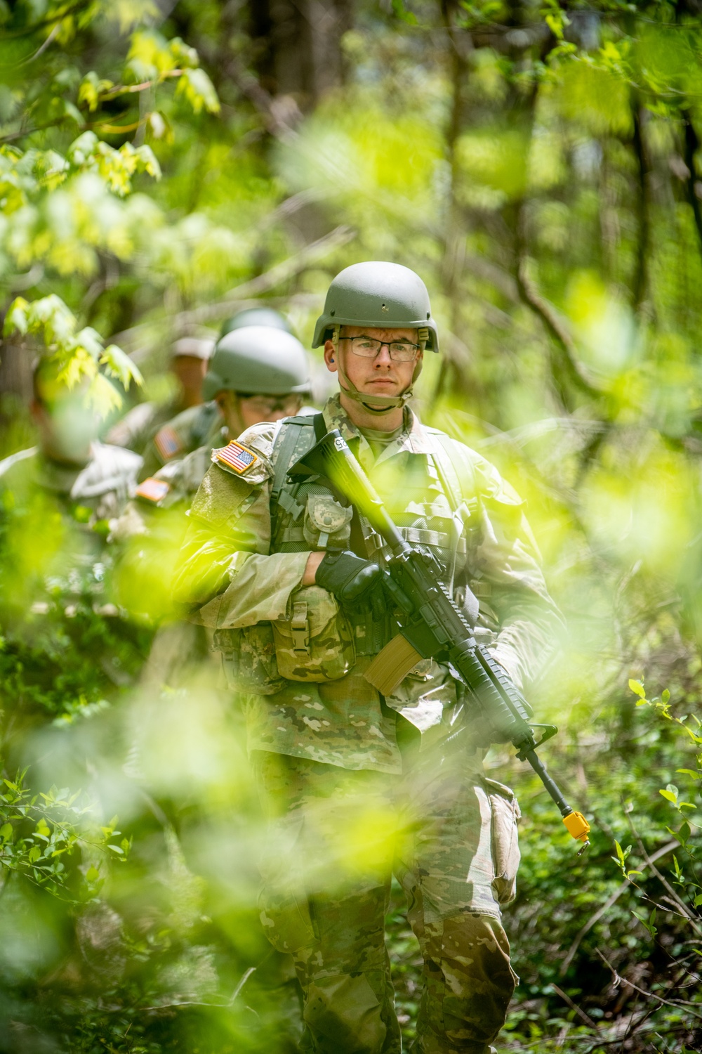 National Guard Bureau Region B Officer Candidates Conduct Phase II Training