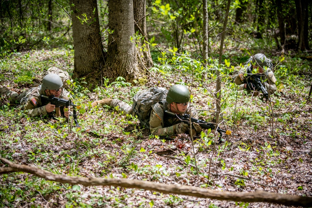 National Guard Bureau Region B Officer Candidates Conduct Phase II Training