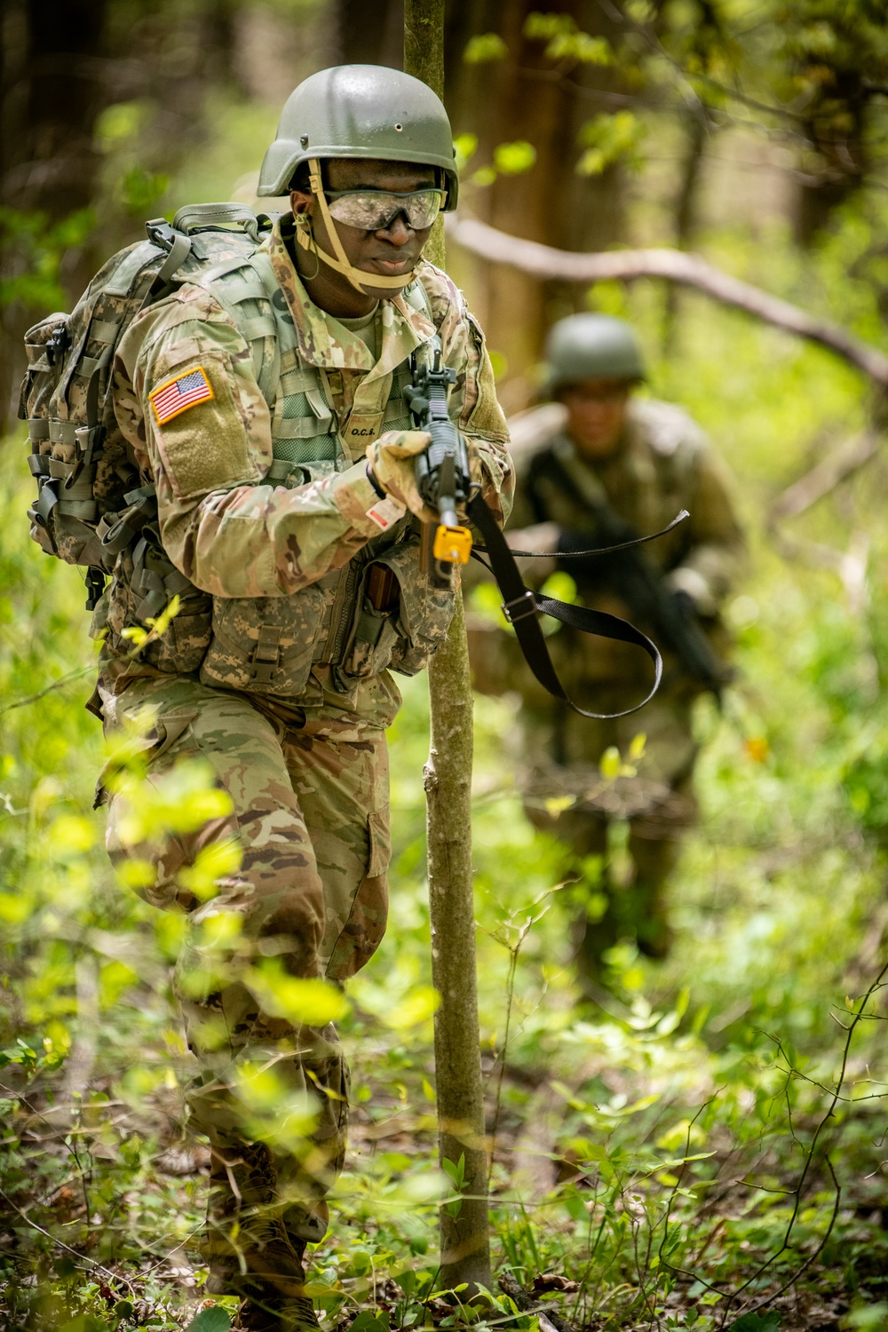 National Guard Bureau Region B Officer Candidates Conduct Phase II Training