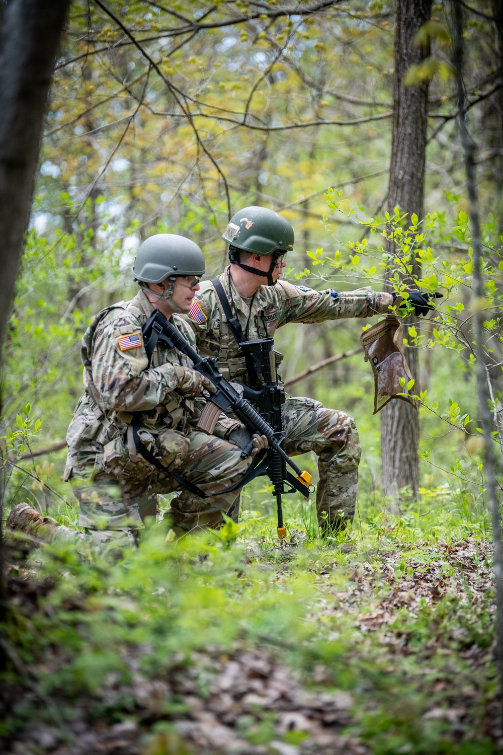 National Guard Bureau Region B Officer Candidates Conduct Phase II Training