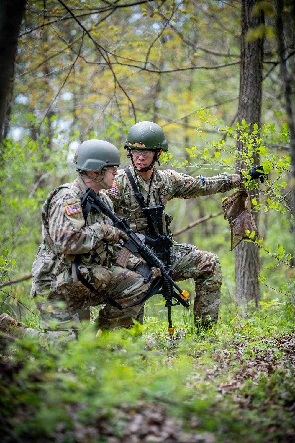 National Guard Bureau Region B Officer Candidates Conduct Phase II Training