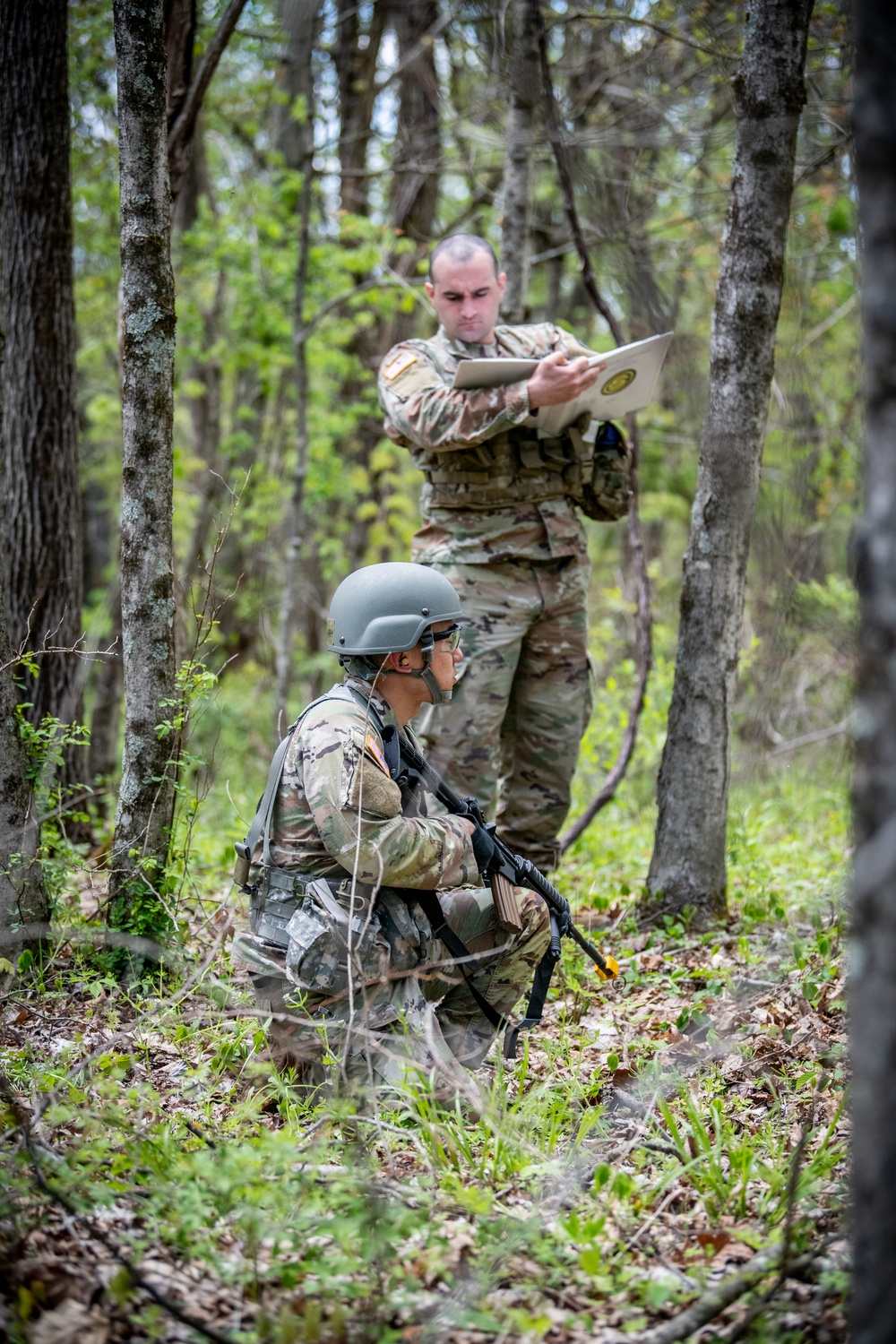 National Guard Bureau Region B Officer Candidates Conduct Phase II Training