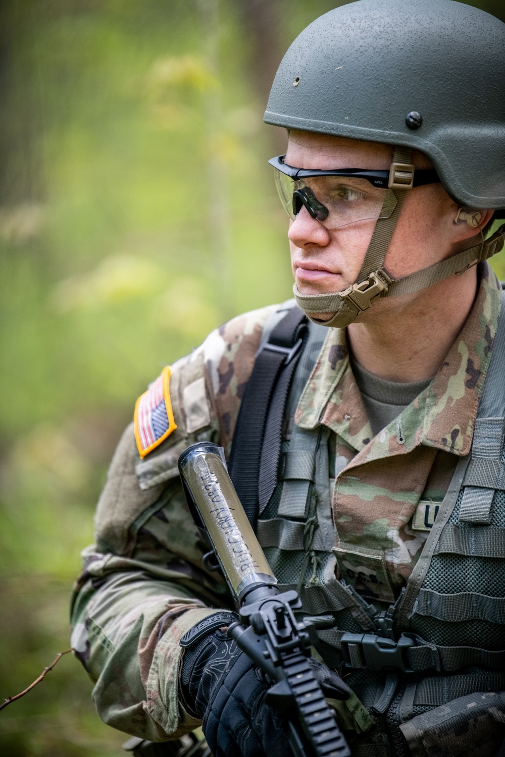 National Guard Bureau Region B Officer Candidates Conduct Phase II Training