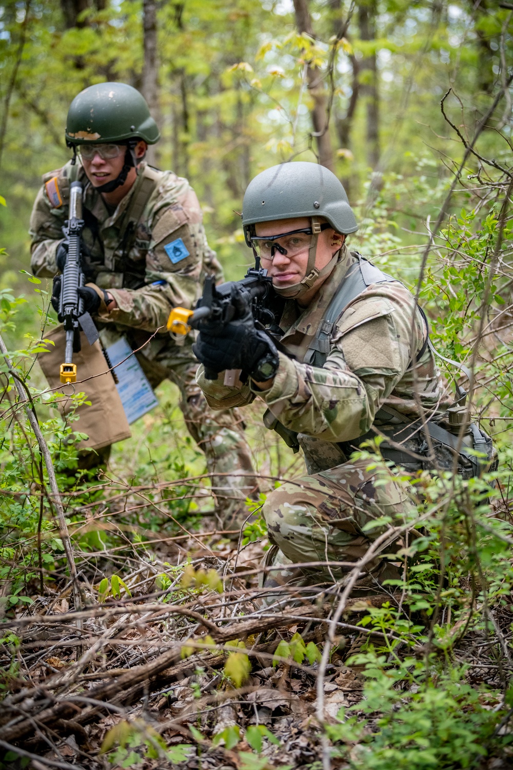 National Guard Bureau Region B Officer Candidates Conduct Phase II Training