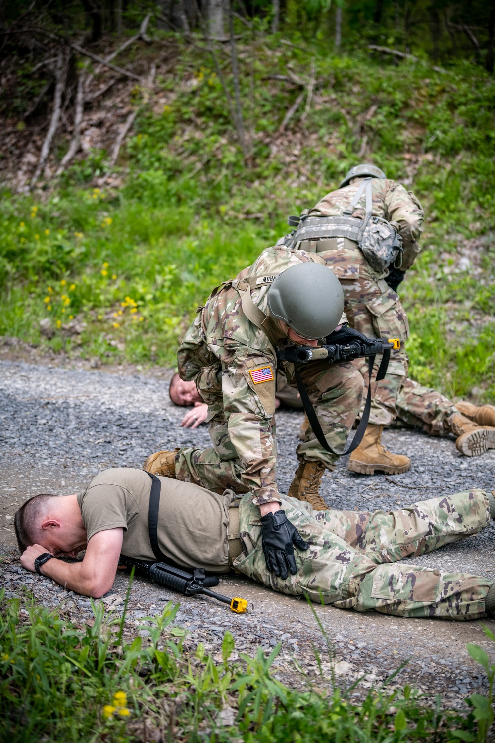 National Guard Bureau Region B Officer Candidates Conduct Phase II Training