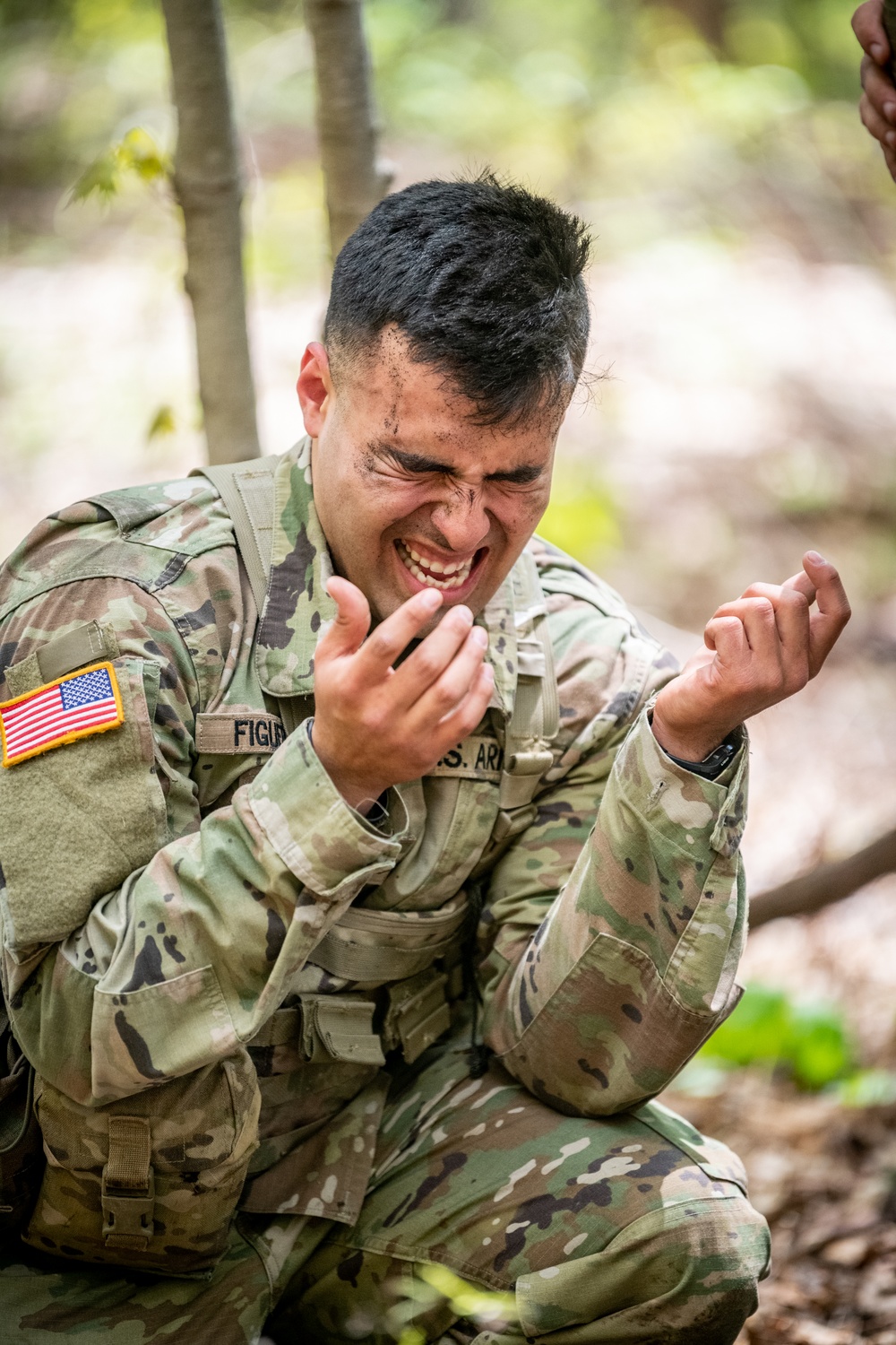 National Guard Bureau Region B Officer Candidates Conduct Phase II Training