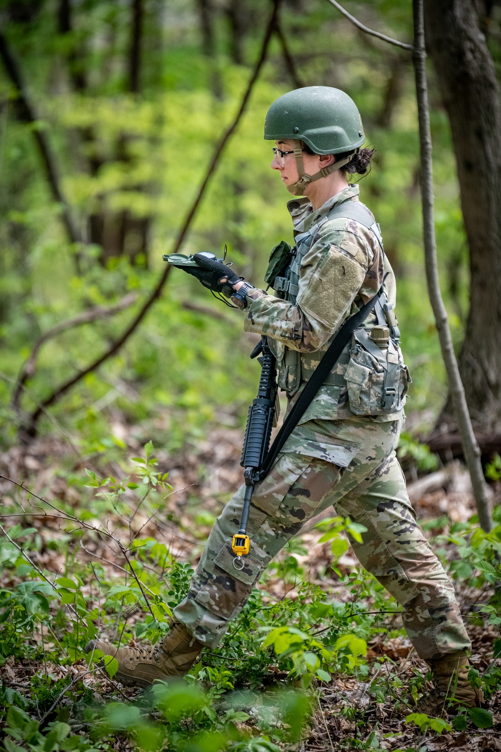 National Guard Bureau Region B Officer Candidates Conduct Phase II Training