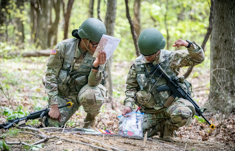 National Guard Bureau Region B Officer Candidates Conduct Phase II Training