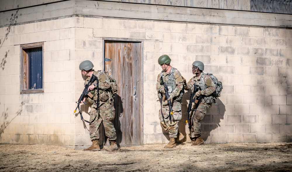 National Guard Bureau Region B Officer Candidates Conduct Phase II Training