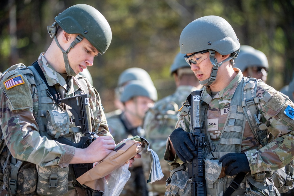 National Guard Bureau Region B Officer Candidates Conduct Phase II Training