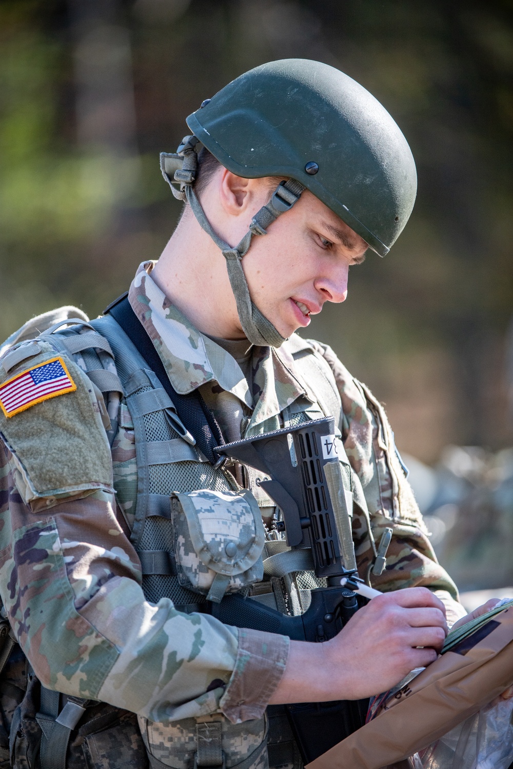 National Guard Bureau Region B Officer Candidates Conduct Phase II Training