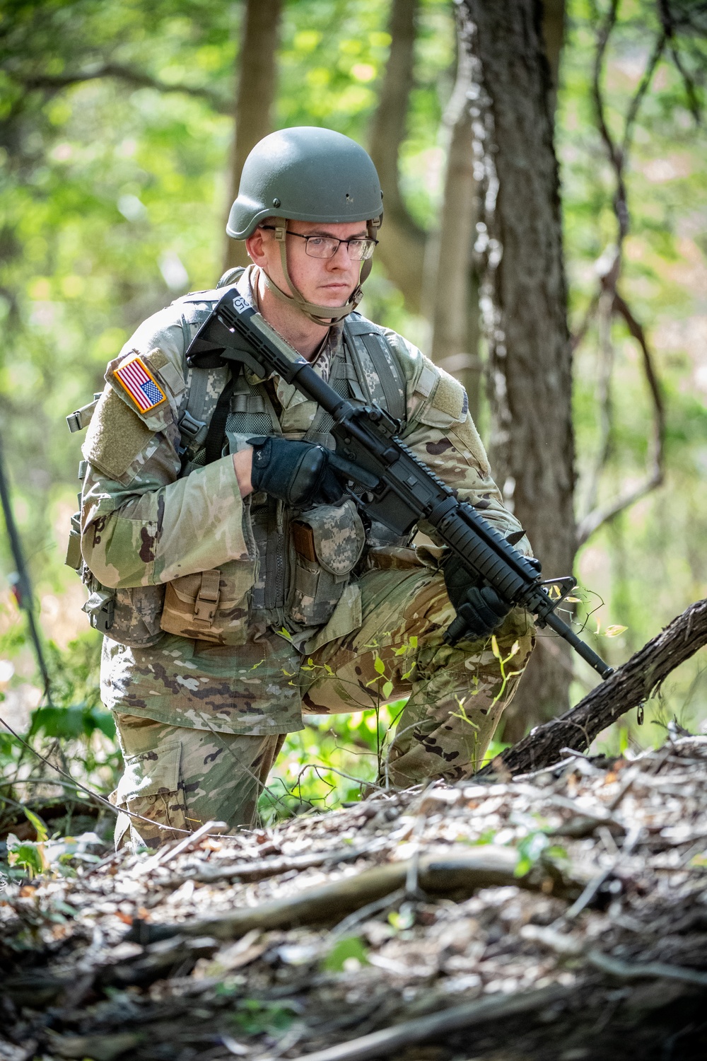 National Guard Bureau Region B Officer Candidates Conduct Phase II Training