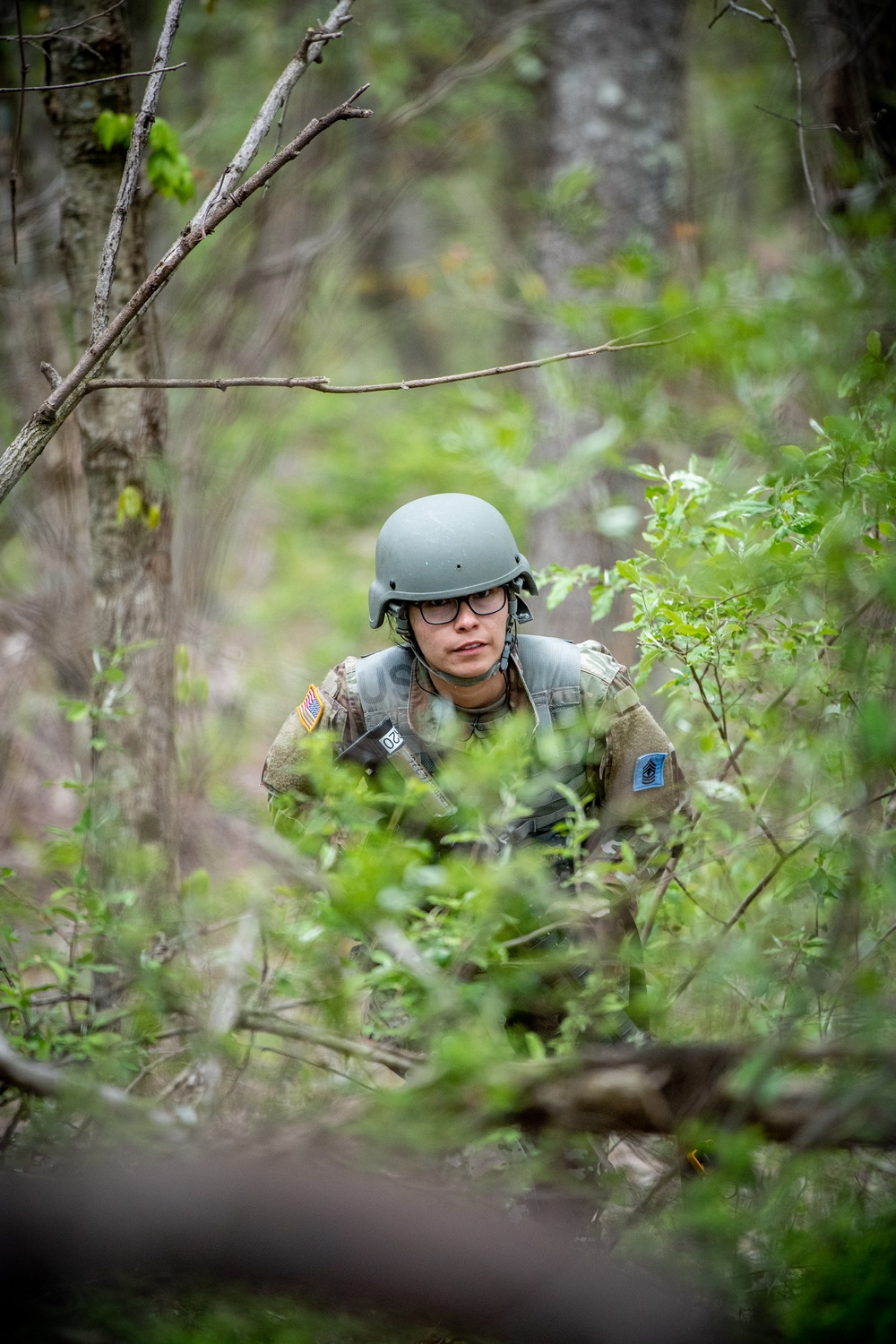 National Guard Bureau Region B Officer Candidates Conduct Phase II Training