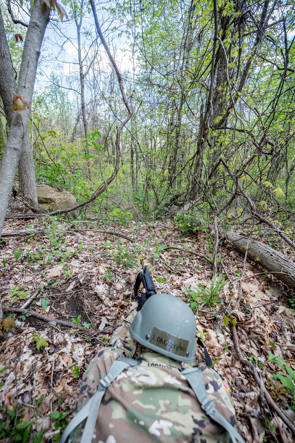 National Guard Bureau Region B Officer Candidates Conduct Phase II Training