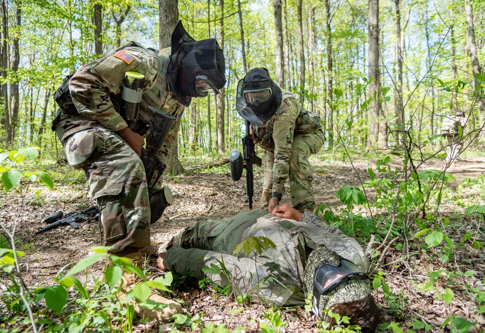 National Guard Bureau Region B Officer Candidates Conduct Phase II Training