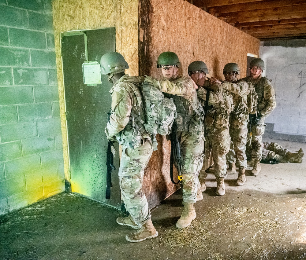 National Guard Bureau Region B Officer Candidates Conduct Phase II Training