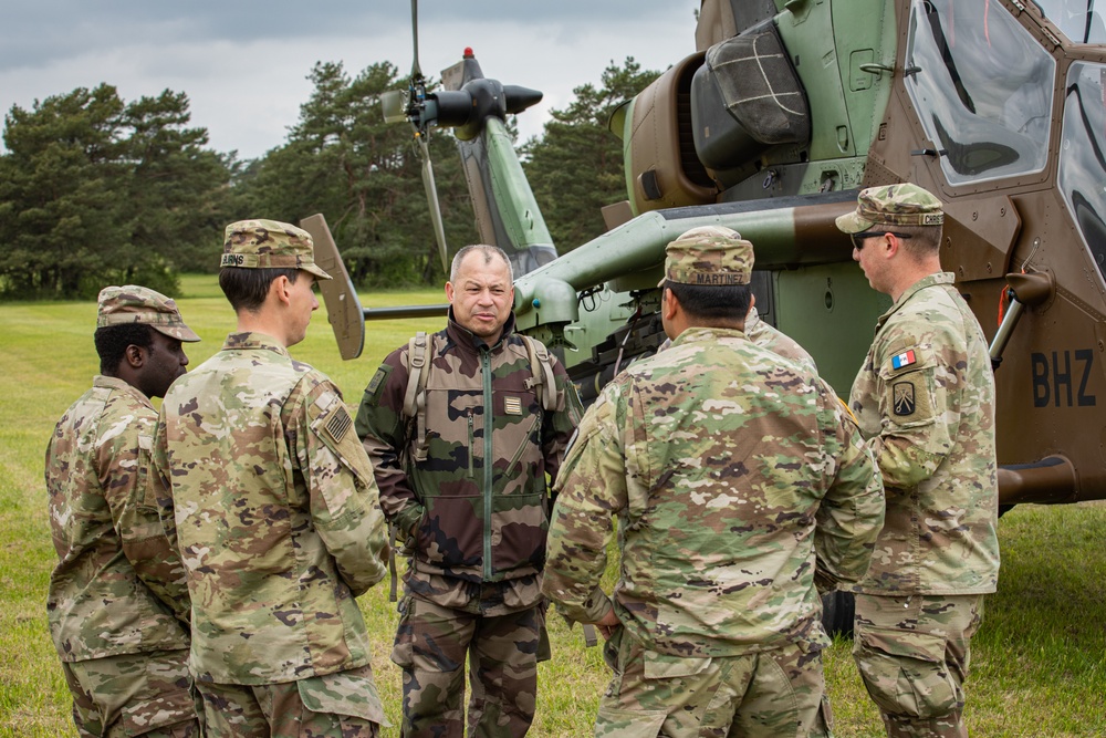 US Army supports French allies during Orion 23