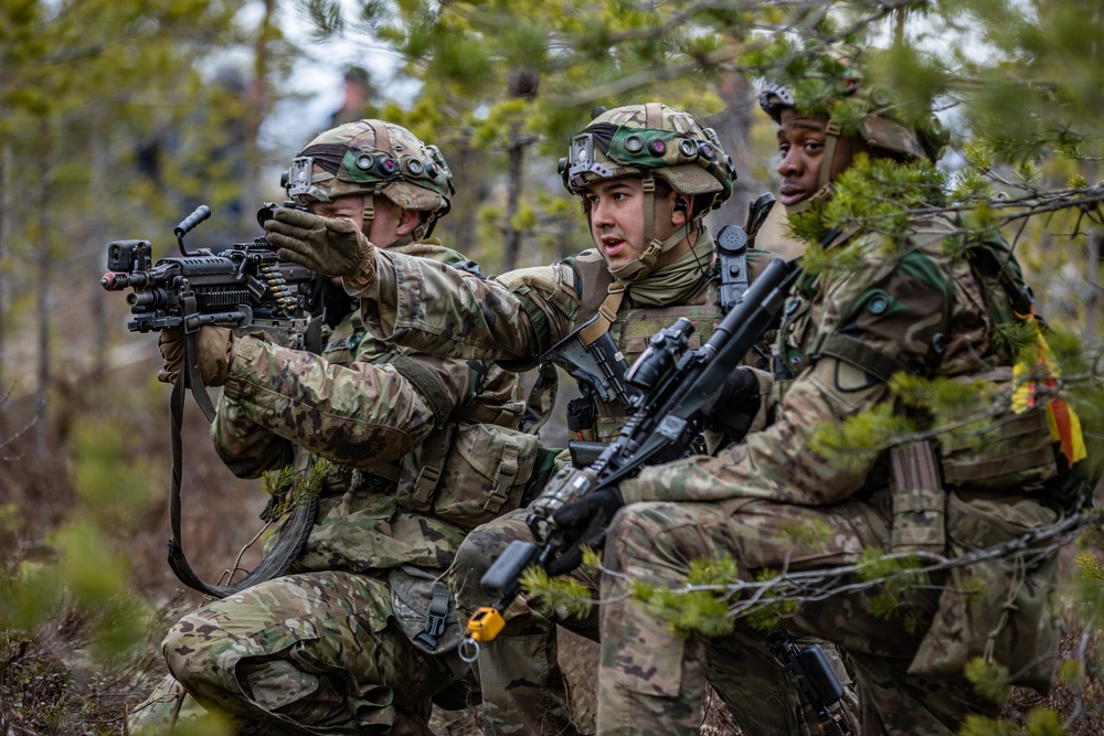 1-8 CAV Mustangs Demonstrate Combat Readiness During Arrow 23 Media Day